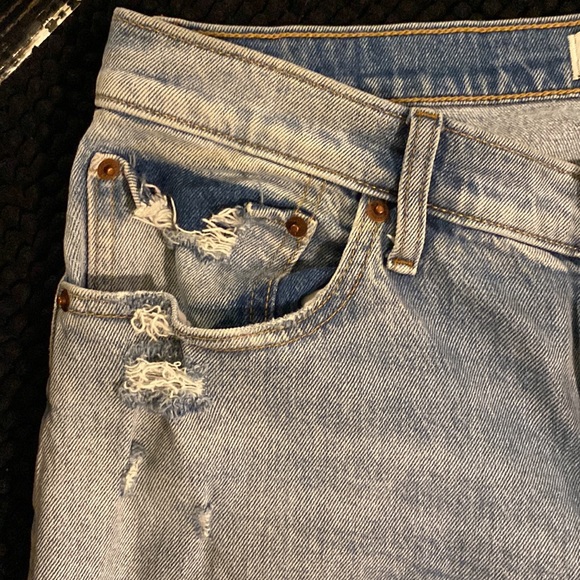 Abercrombie & Fitch Mid Rise Boyfriend Jeans - Picture 3 of 9